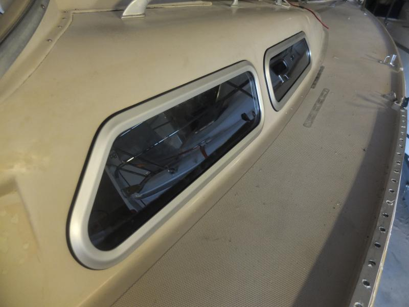 Nya fönster monterade SB utsida